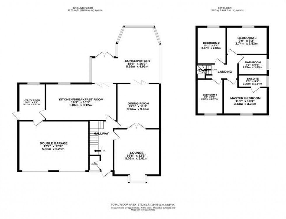 Floorplan for Charnwood Close, Macclesfield