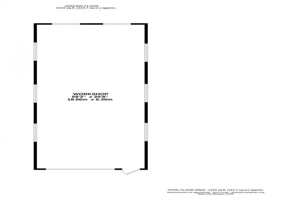 Floorplan for Hayfield Road, Chapel-En-Le-Frith, High Peak