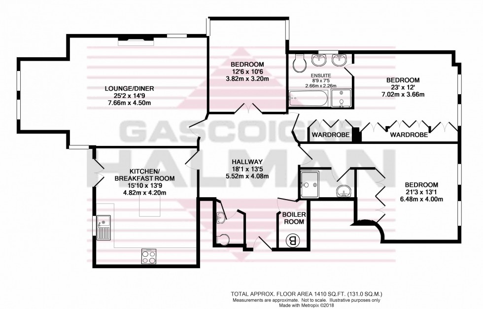 Floorplan for Heald Court, Hawthorn Lane, Wilmslow