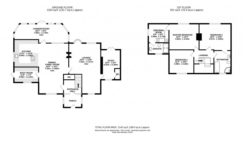 Floorplan for Gibhill Farm, Shrigley Park Estate, Shrigley Road, Pott Shrigley