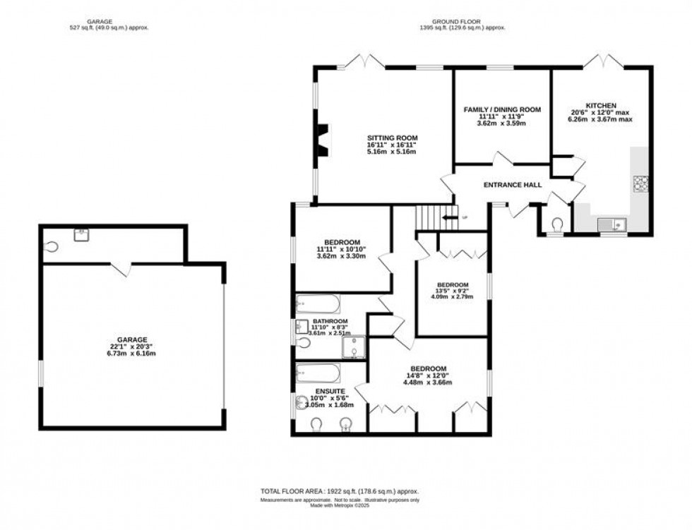 Floorplan for Diglee Road, Furness Vale, High Peak