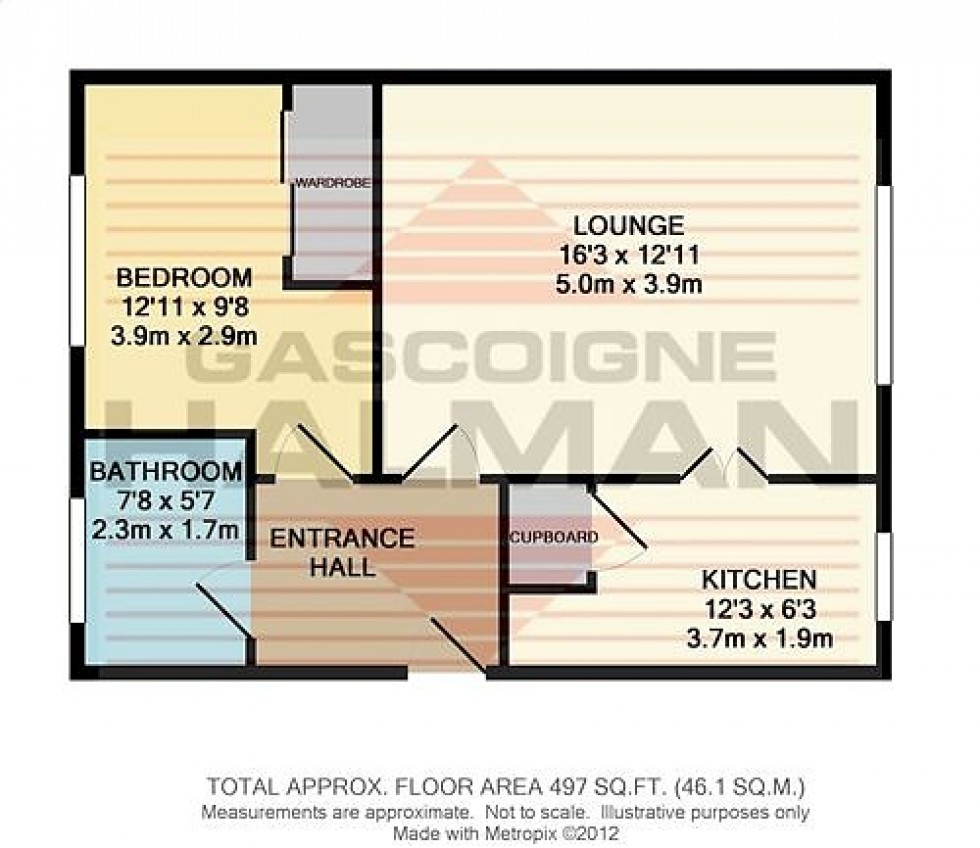 Floorplan for Churchwood House, Churchwood Road, Didsbury