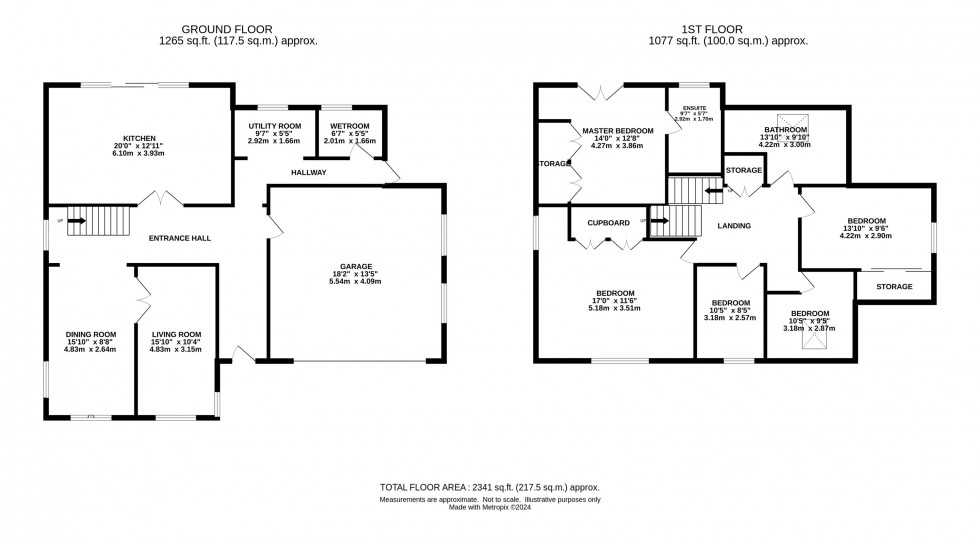 Floorplan for De Wint Avenue, Marple Bridge,