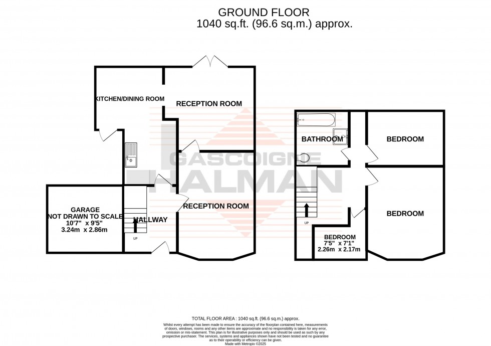 Floorplan for Newlyn Drive, Sale