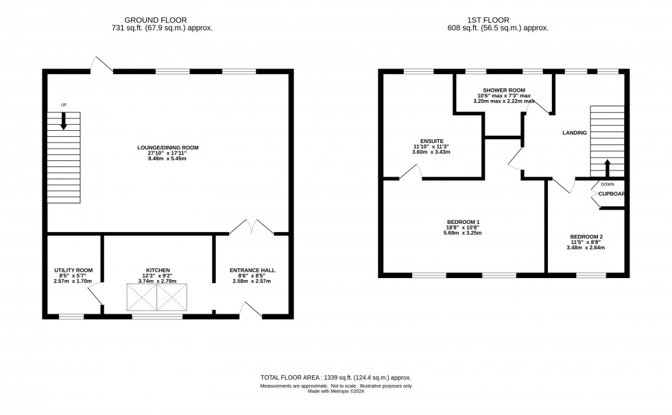 Floorplan for Woodbrook Road, Alderley Edge