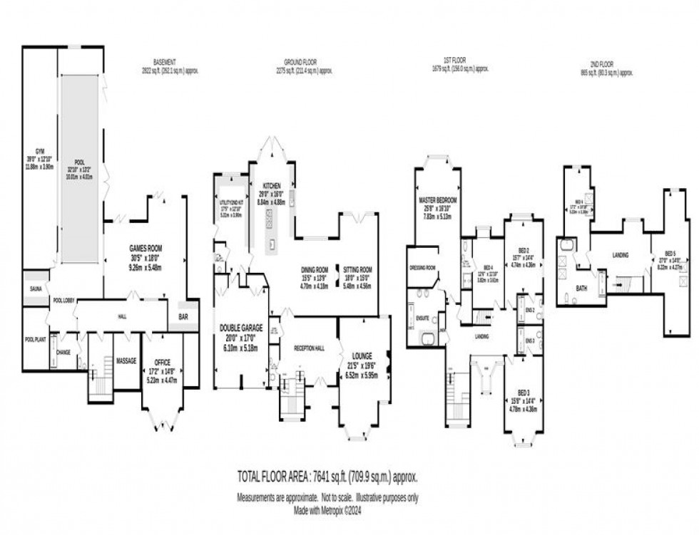 Floorplan for Springwood Chapel Lane Hale Barns