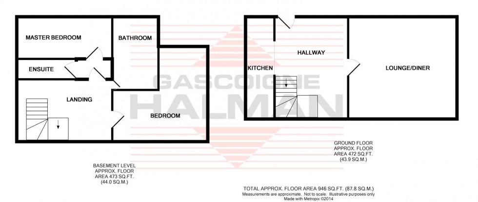 Floorplan for Holme Road, Didsbury