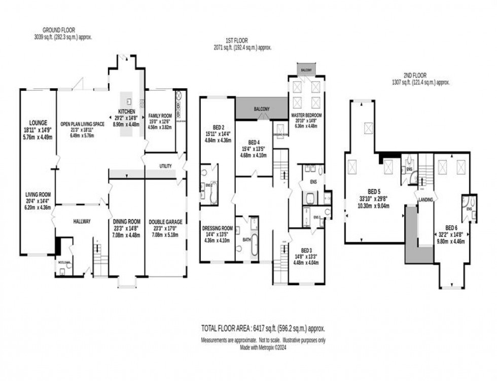 Floorplan for Carrwood, Hale Barns