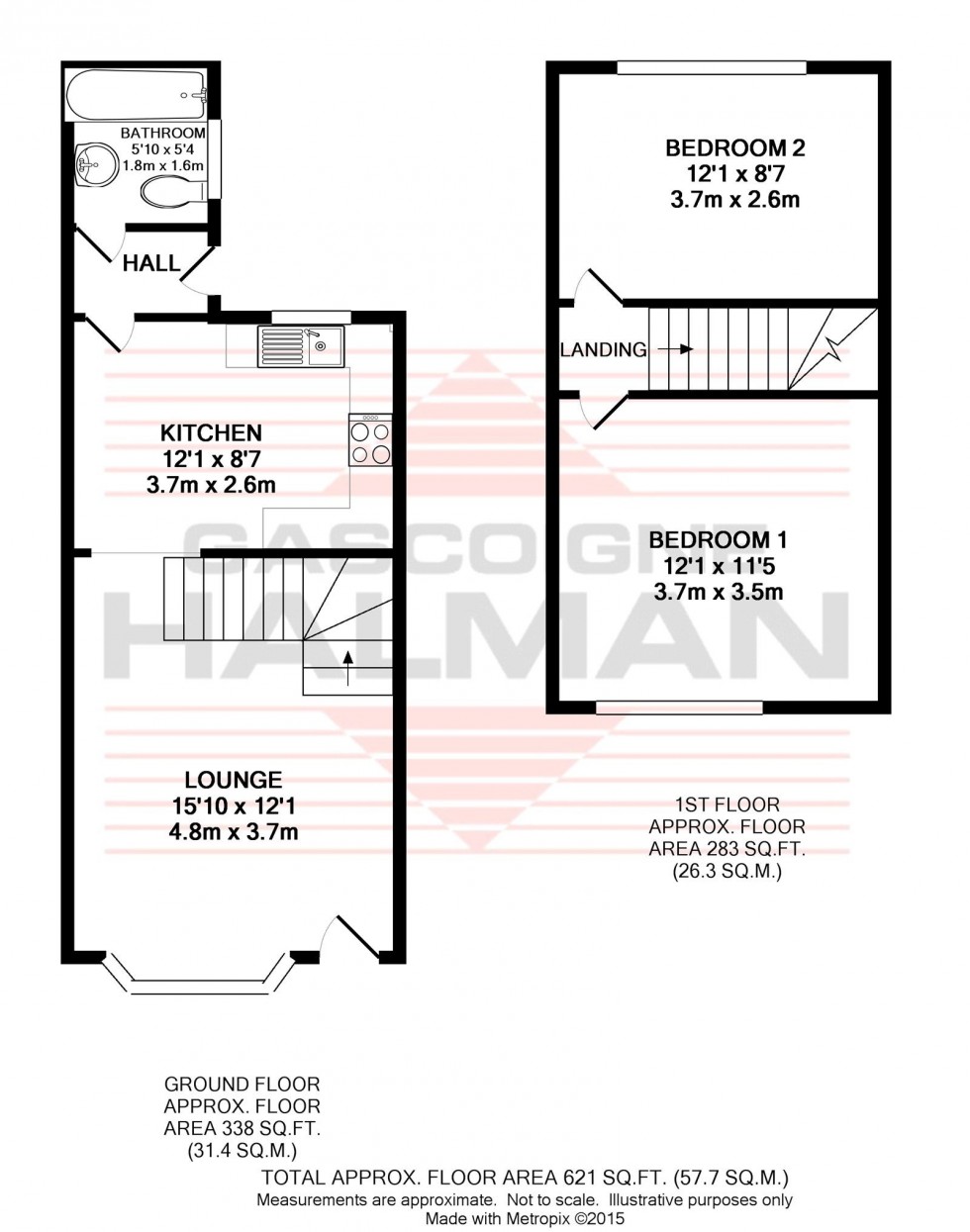 Floorplan for Knight Street, Didsbury