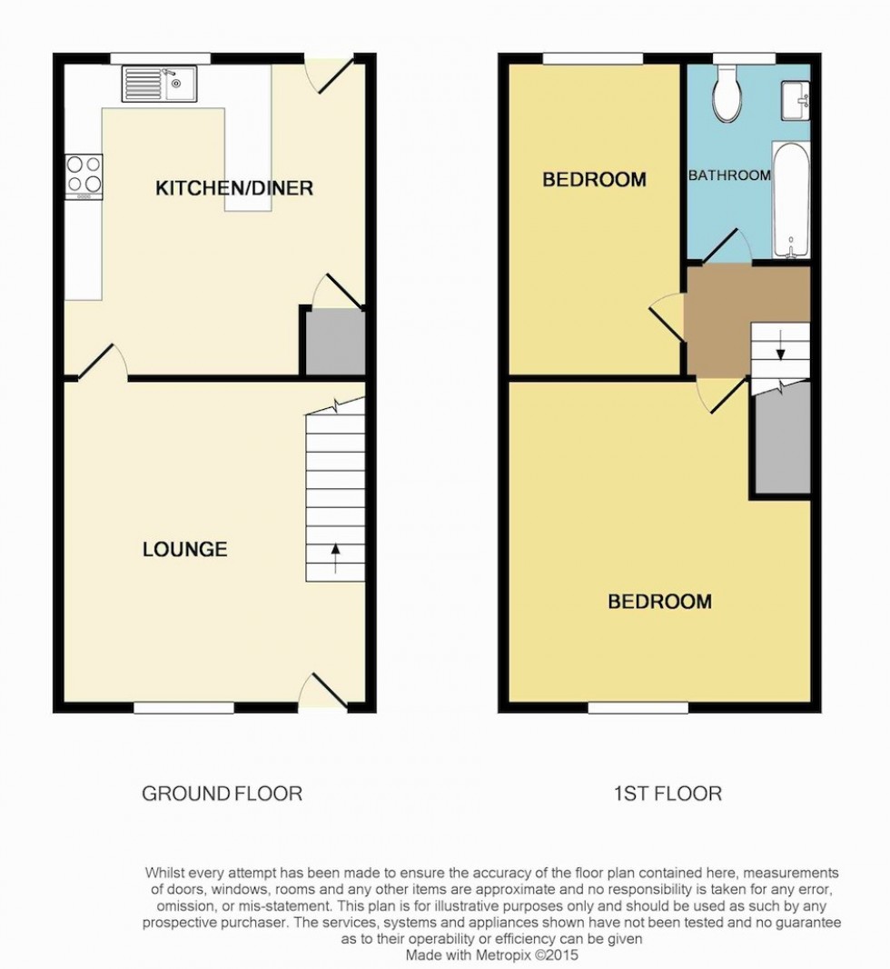 Floorplan for Moston Street, Reddish, Stockport