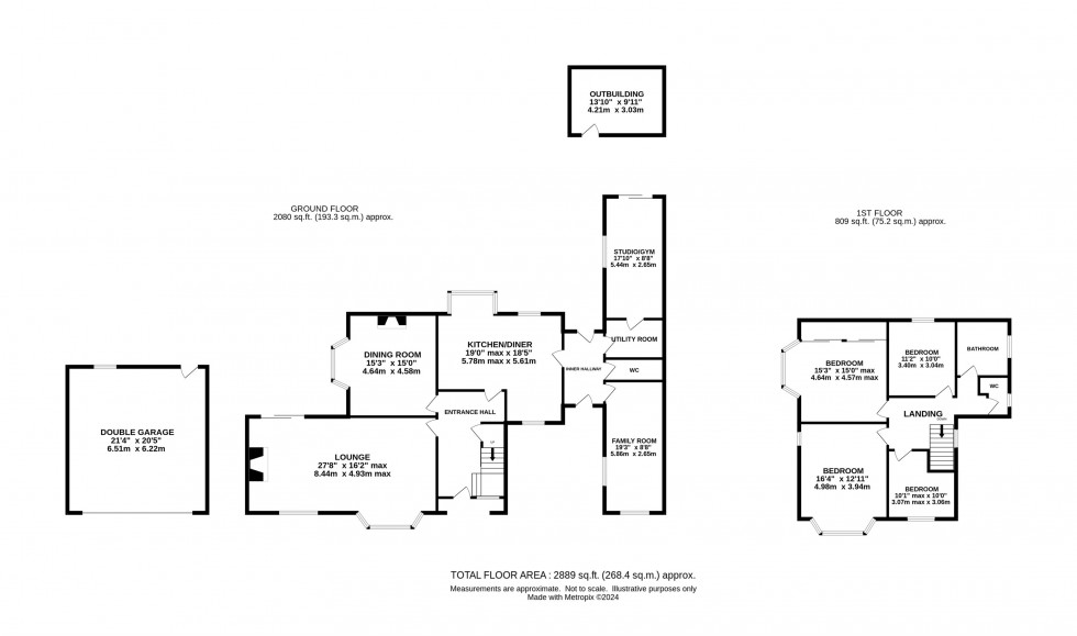 Floorplan for Rutland Avenue, Walton, Warrington