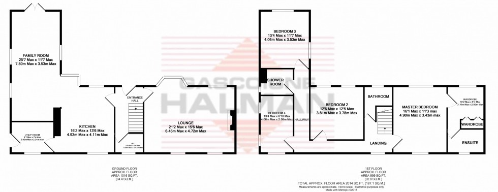 Floorplan for Mobberley, Knutsford