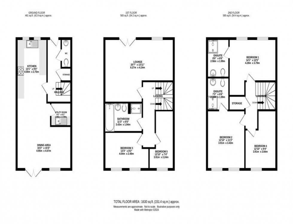 Floorplan for Machin Place, Altrincham