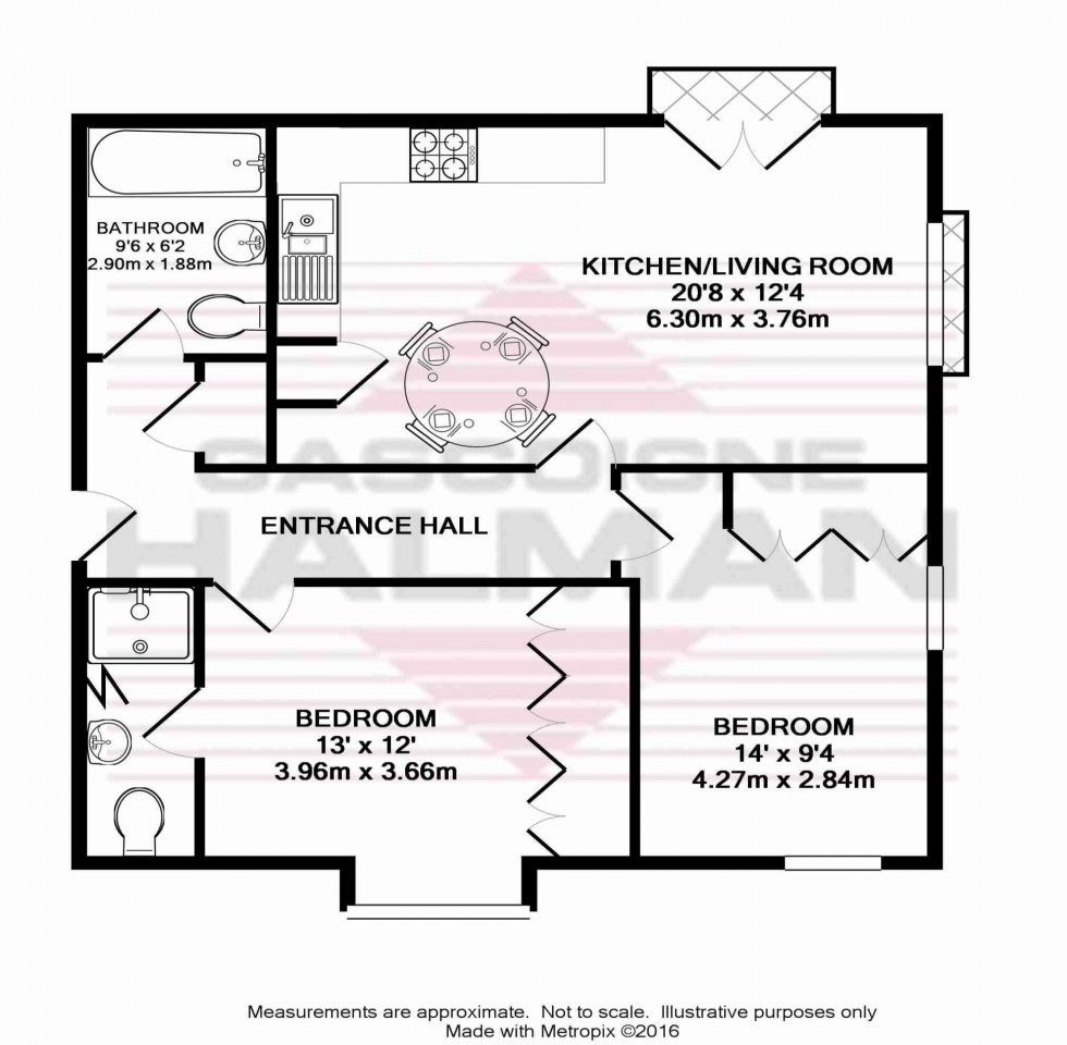 Floorplan for Heath Road, Hale