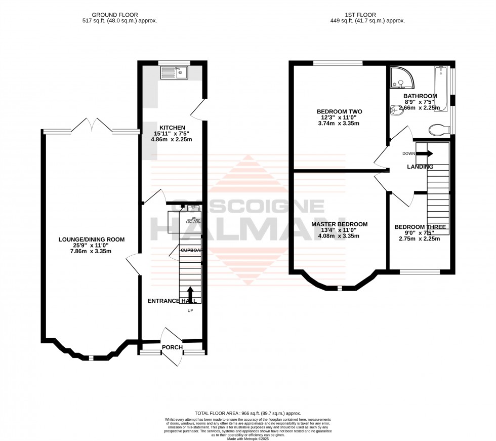 Floorplan for Wentworth Drive, Sale