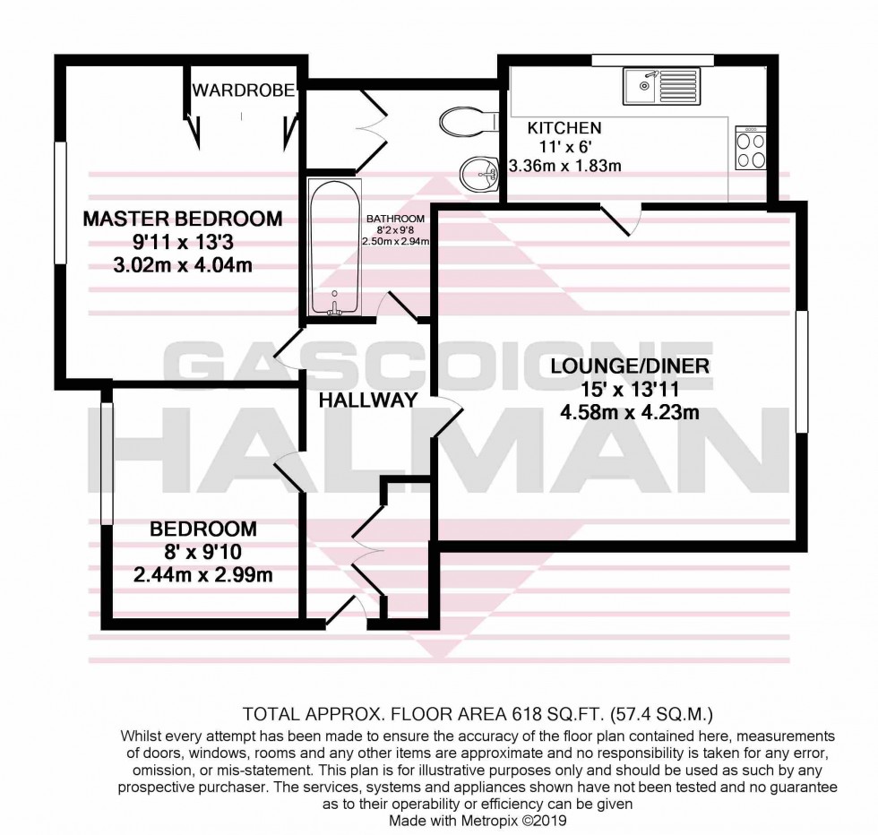 Floorplan for Woodheys, Mersey Road, Heaon Mersey