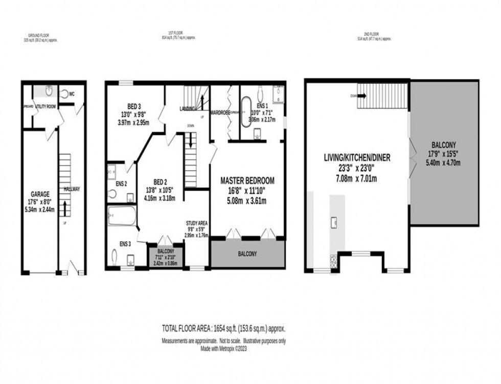 Floorplan for West Thorpe, Park Road, Bowdon