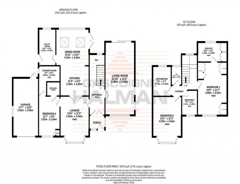 Floorplan for Beeston Road, Sale