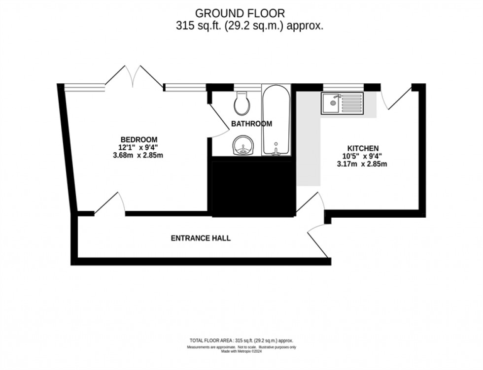 Floorplan for Princess Street, Knutsford