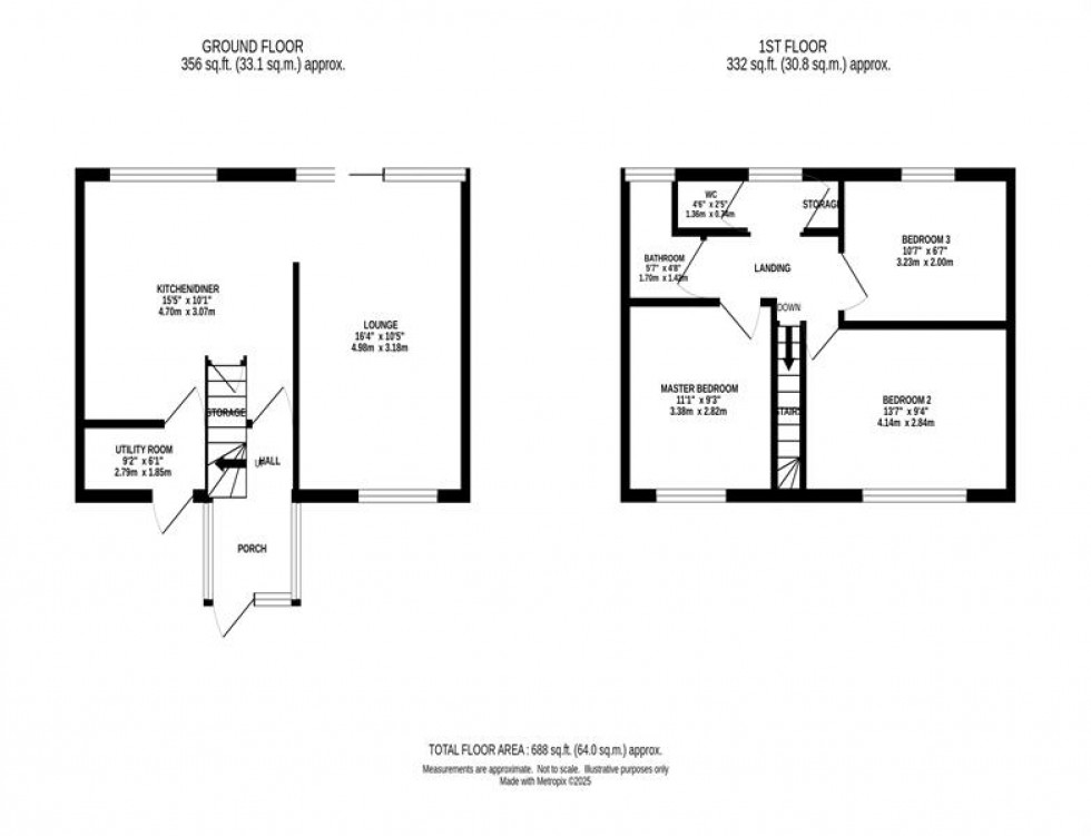 Floorplan for Dawson Road, Macclesfield