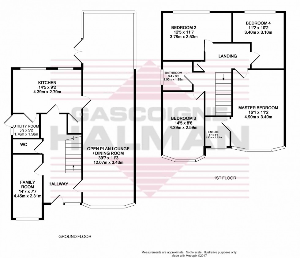 Floorplan for Eden Park Road, Cheadle Hulme, Cheadle