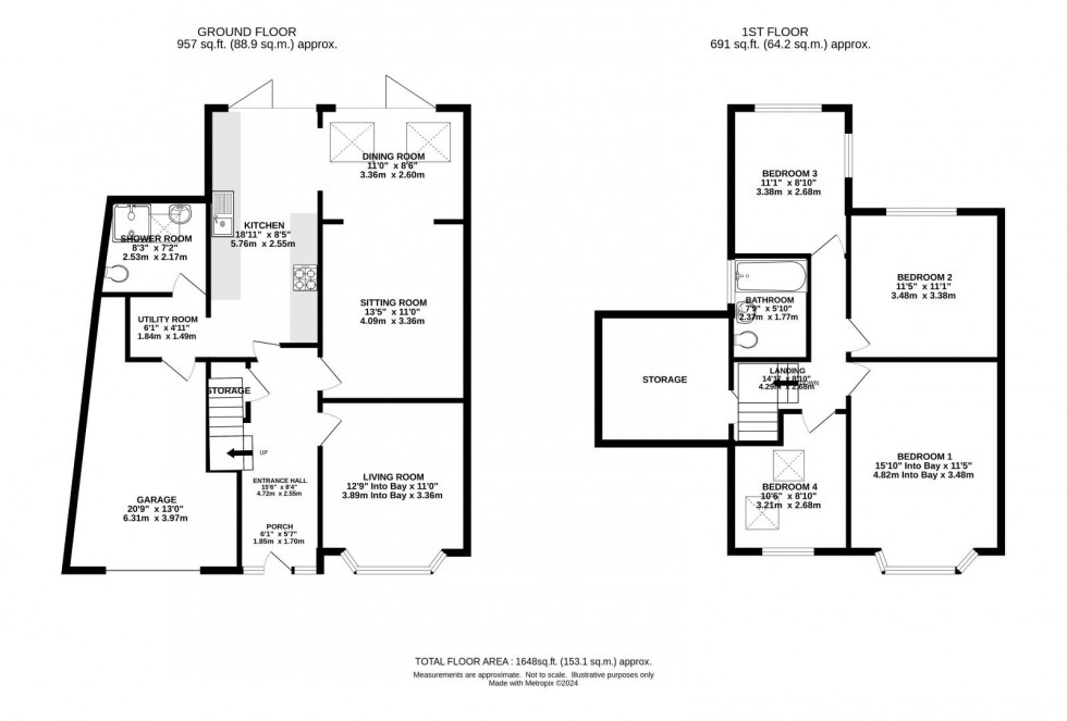 Floorplan for Deneford Road, Didsbury