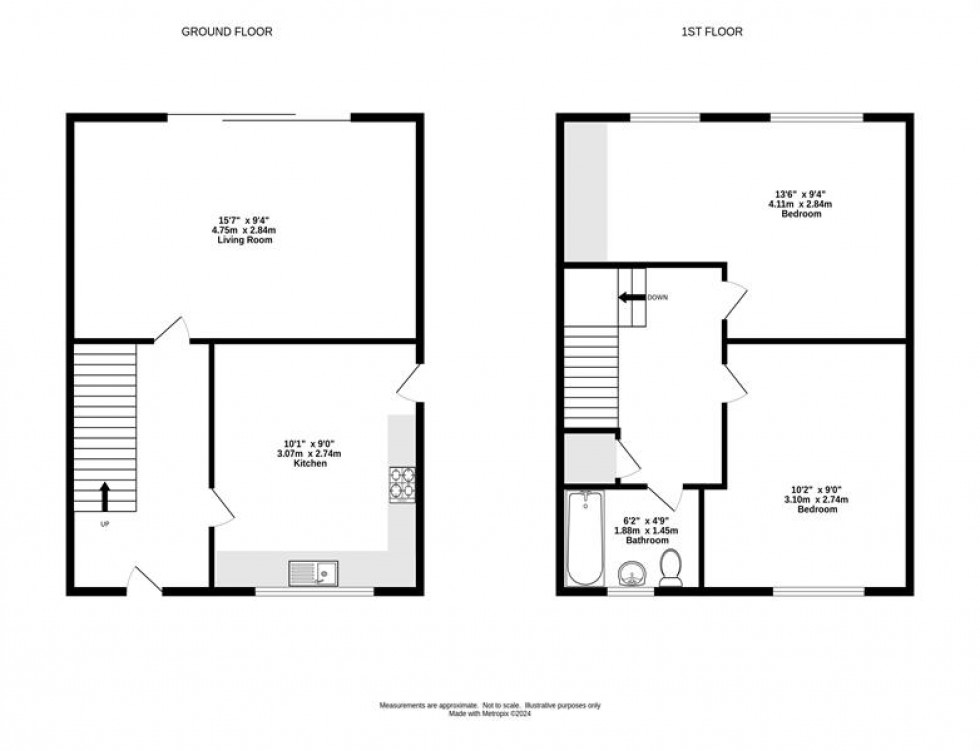 Floorplan for Ship Street, Frodsham