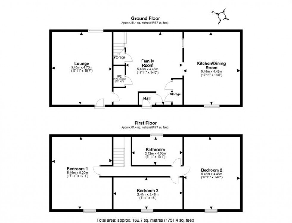 Floorplan for Marsh Lane, Ince, Chester