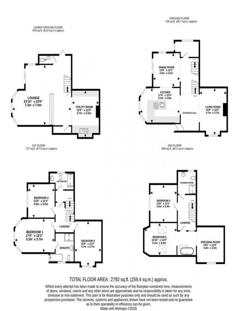 Floorplan for Ashfield Road, Altrincham