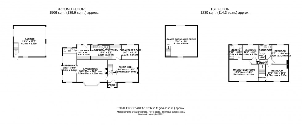 Floorplan for London Road, Holmes Chapel