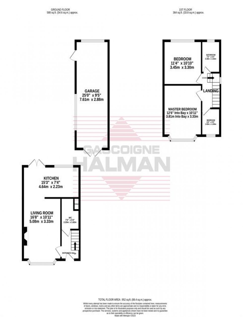 Floorplan for Elm Road South, Cheadle Heath