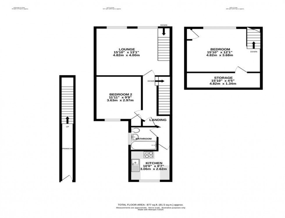 Floorplan for Parkgate Lane, Knutsford