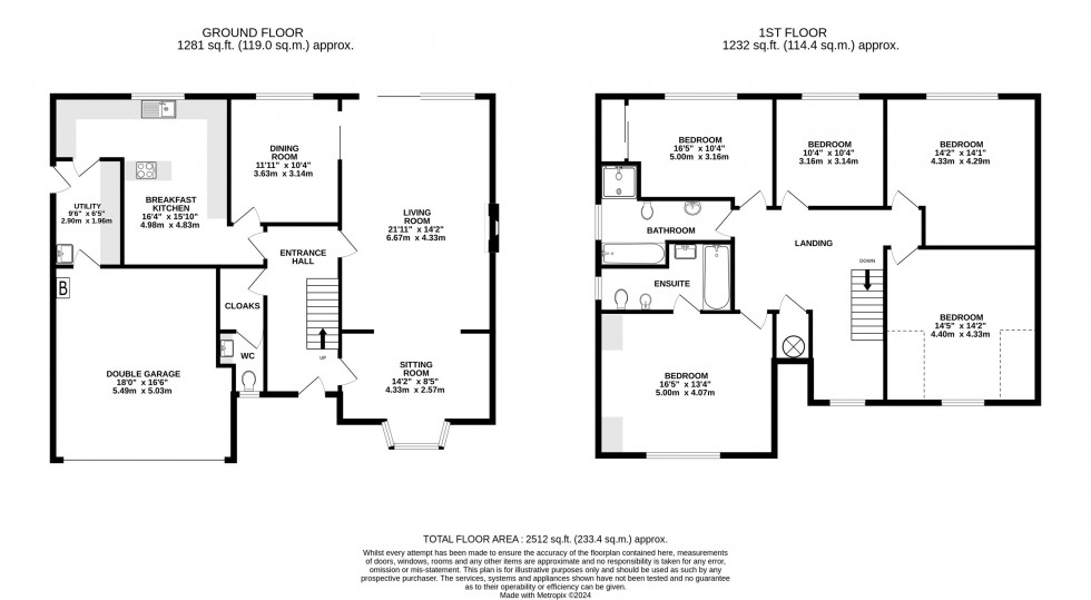 Floorplan for Hunters Mews, Wilmslow