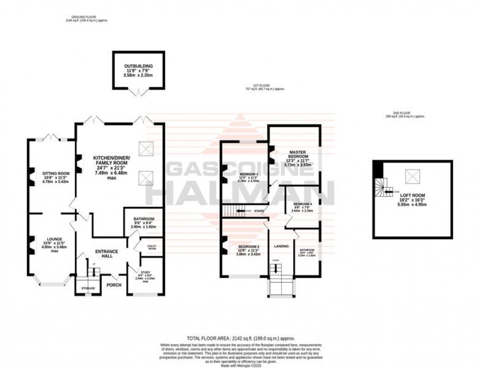 Floorplan for Albert Road, Sale