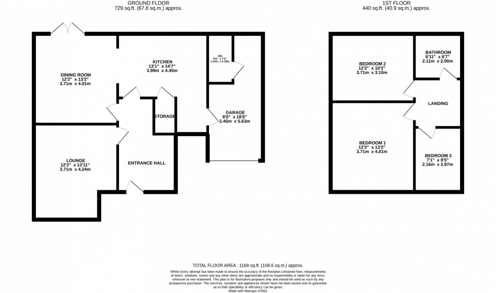 Floorplan for Grove Lane, Hale, Altrincham