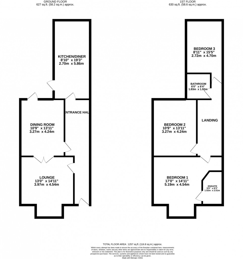 Floorplan for Arthog Road, Hale