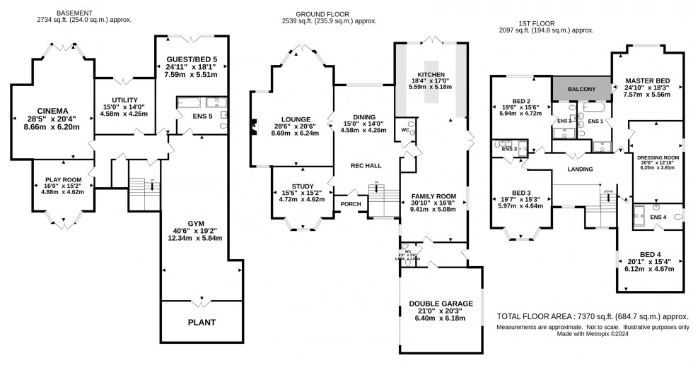 Floorplan for Chapel Lane, Hale Barns