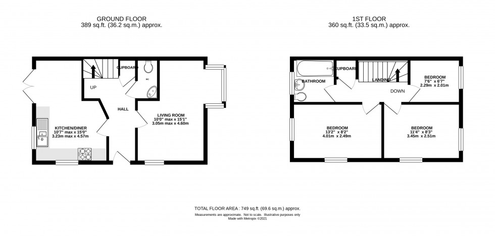 Floorplan for Severn Way, Holmes Chapel