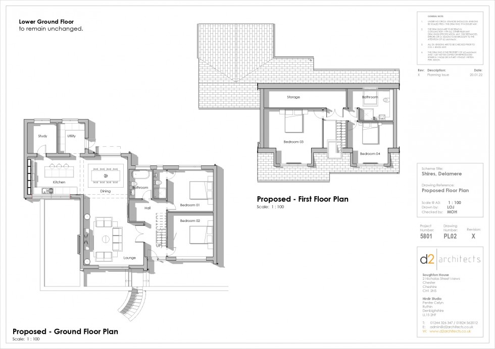 Floorplan for The Ridge, Delamere, Northwich