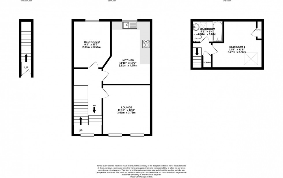 Floorplan for Hayden Court, Glossop