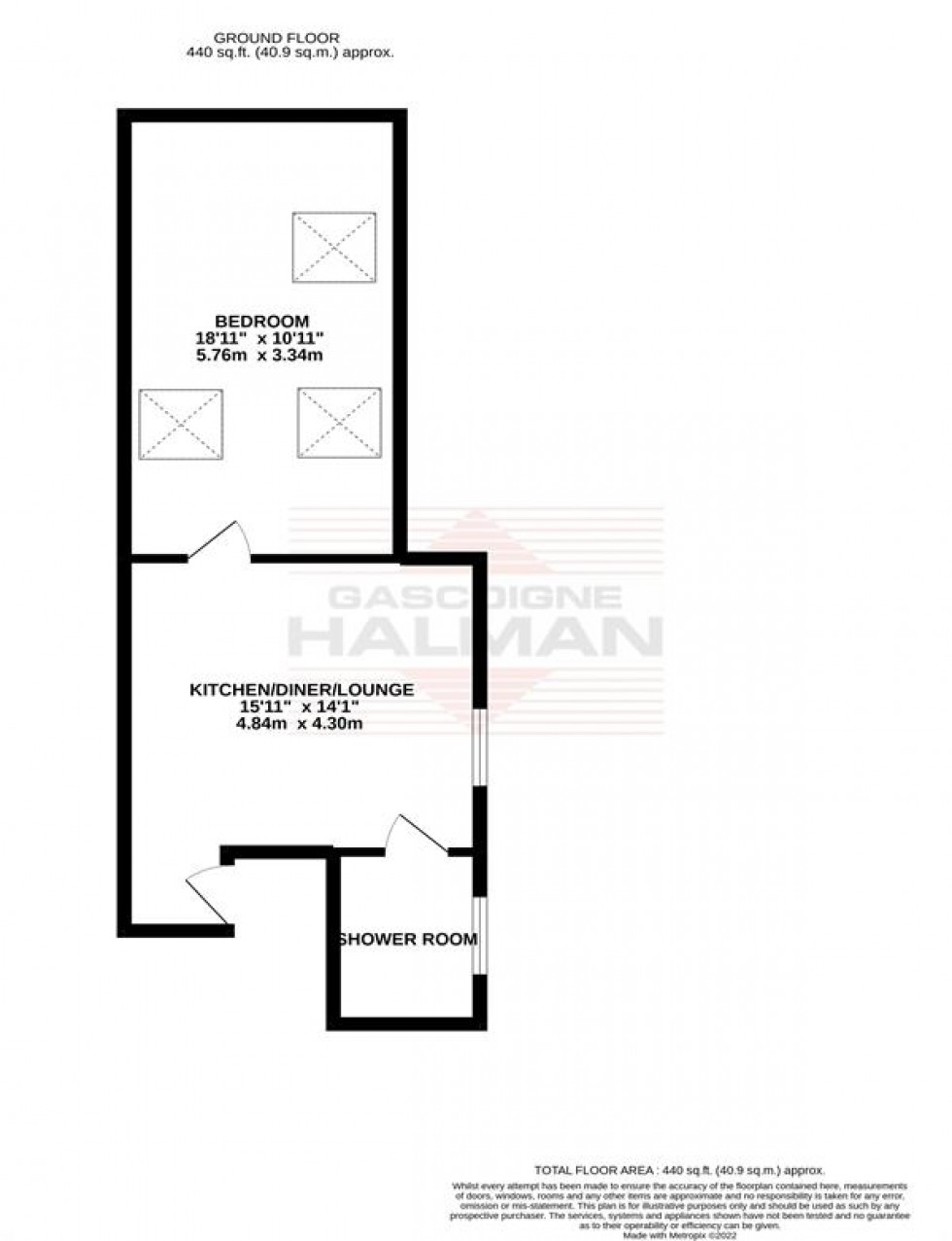 Floorplan for Buckingham Road, Cheadle Hulme, Cheadle