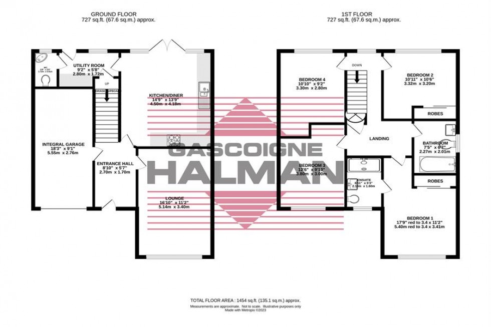 Floorplan for Hawker Road, Woodford SK7 1SN