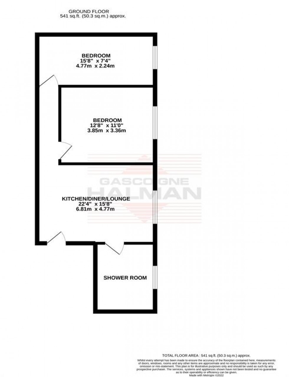 Floorplan for Buckingham Road, Cheadle Hulme, Cheadle