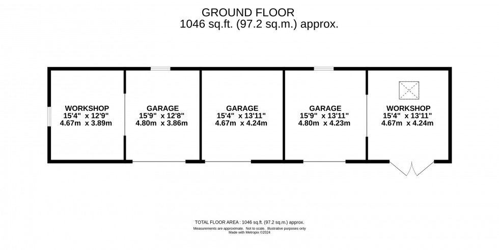 Floorplan for Holmes Chapel Road, Somerford, Congleton