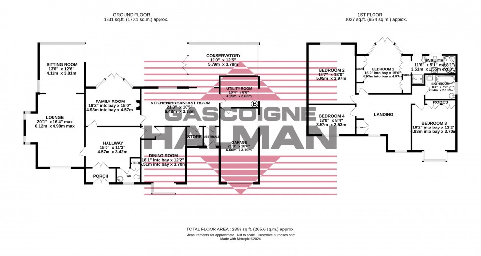 Floorplan for Manor Road, Bramhall, Stockport