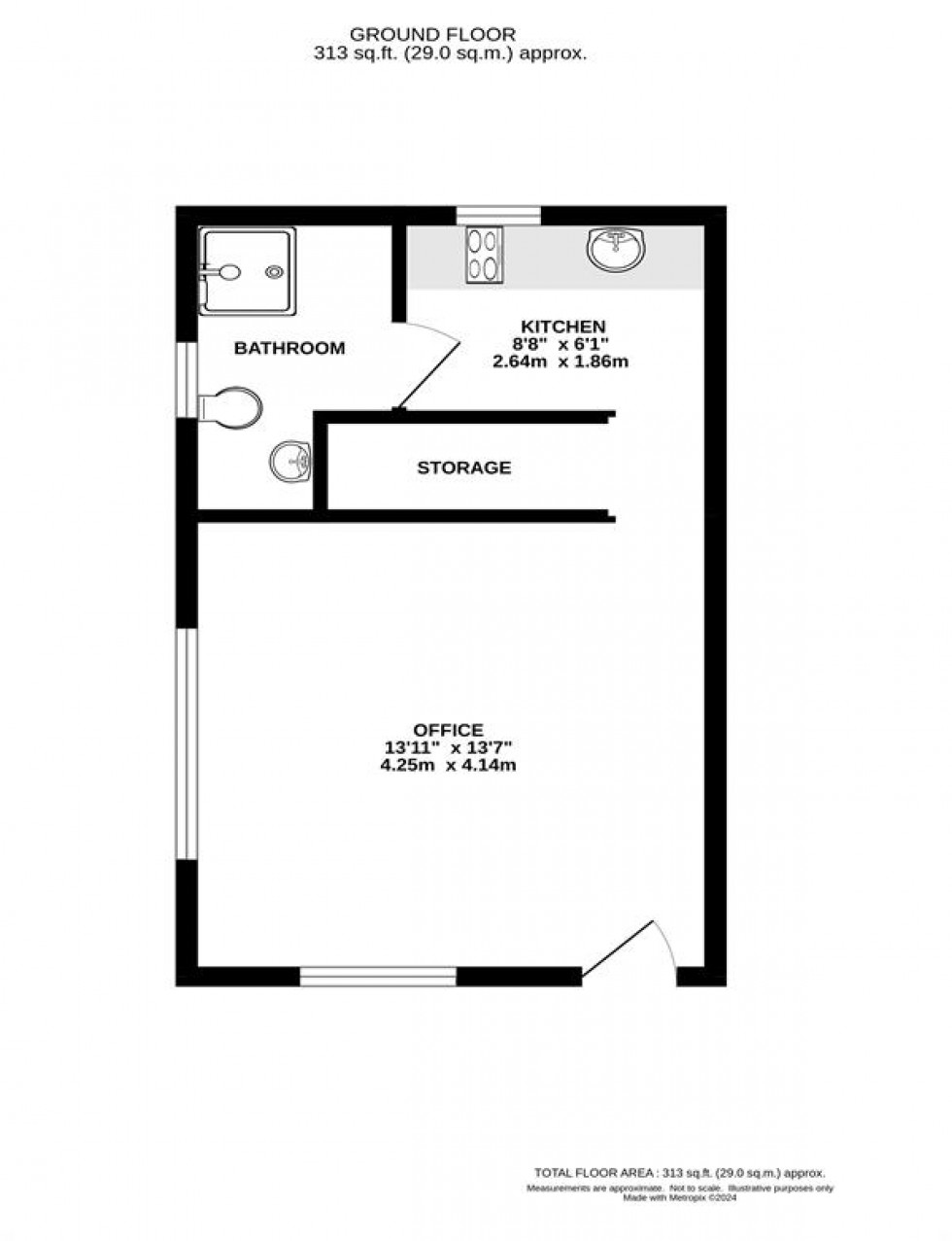 Floorplan for Sheffield Road, Chapel-En-Le-Frith, High Peak