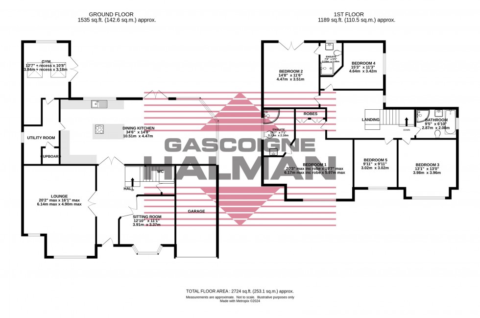 Floorplan for Bramley Road, Bramhall, Stockport