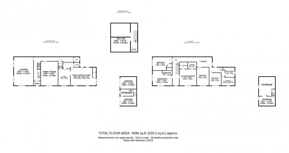 Floorplan for Ackers Road, Stockton Heath, Warrington