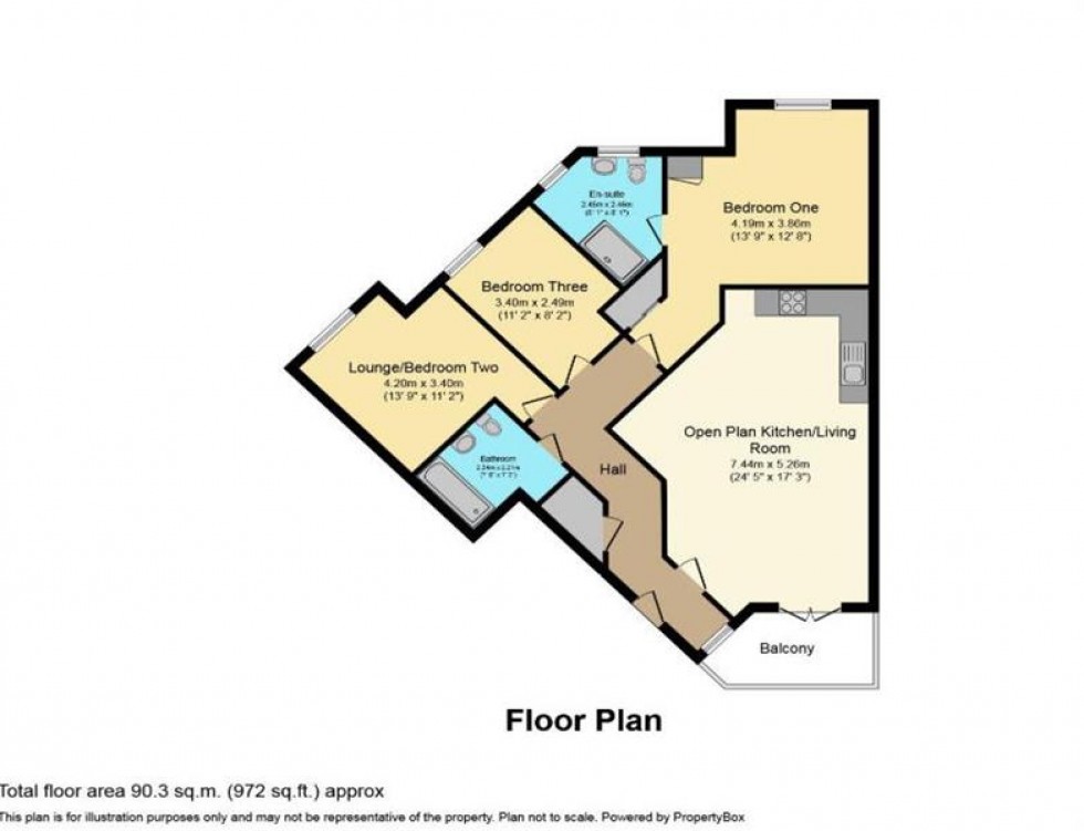 Floorplan for Mere House, Arbour Walk, Helsby, Frodsham