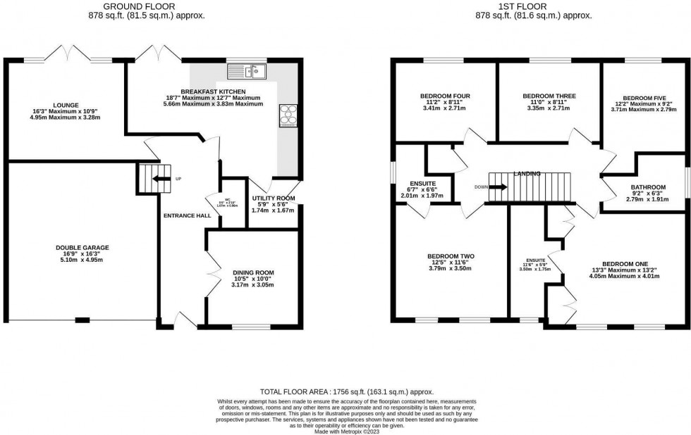 Floorplan for Sandstone Lane, Tarporley